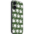Marijuana Leaf White Pattern iPhone 16 Plus Skin